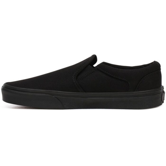 ⁦Vans Men's Asher Slipper Shoes - حذاء فانز آشر بدون رباط للرجال لون أسود⁩ - الصورة ⁦6⁩