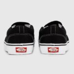 ⁦Vans Men's Asher Slipper Shoes - حذاء فانز آشر بدون رباط للرجال لون أسود وأبيض⁩ - الصورة ⁦3⁩