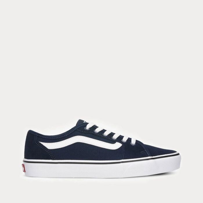 10303198_67db0b5d032ac Vans Men's Filmore Decon Shoes - حذاء فانز فيلمور ديكون للرجال لون كحلي وأبيض - الصورة 1