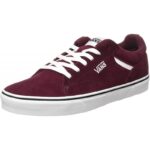 ⁦Vans Men's Seldan Shoes - حذاء فانز سيلدان للرجال لون أحمر وأبيض⁩ - الصورة ⁦3⁩