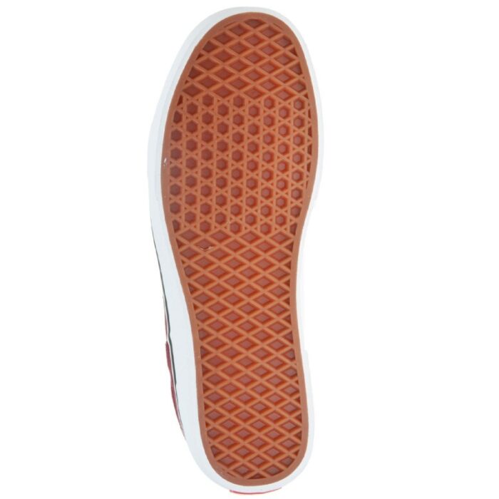 ⁦Vans Men's Seldan Shoes - حذاء فانز سيلدان للرجال لون أحمر وأبيض⁩ - الصورة ⁦6⁩