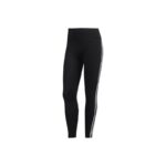 ⁦adidas Womens' Believe This 2.0 3-Stripes 7/8 Tights - Black- بنطلون اديداس بليف ذيس 2.0 للنساء لون اسود⁩ - الصورة ⁦3⁩