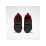 ⁦Reebok Kids' Royal Prime 2 Shoes- حذاء ريبوك رويال برايم 2 للأطفال لون أسود ونعل سفلي أبيض⁩ - الصورة ⁦4⁩