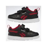 ⁦Reebok Kids' Royal Prime 2 Shoes- حذاء ريبوك رويال برايم 2 للأطفال لون أسود ونعل سفلي أبيض⁩ - الصورة ⁦5⁩