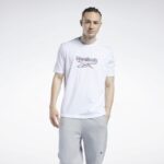 ⁦Reebok Mens' Classic Vector T Shirt- تيشيرت ريبوك كلاسيك فيكتور للرجال لون أبيض⁩ - الصورة ⁦2⁩