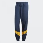 ⁦adidas Mens' Ripstop Track Pants - Blue- بنطلون اديداس ريبتوب تراك للرجال لون أزرق⁩ - الصورة ⁦2⁩