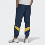 ⁦adidas Mens' Ripstop Track Pants - Blue- بنطلون اديداس ريبتوب تراك للرجال لون أزرق⁩ - الصورة ⁦3⁩