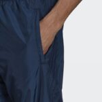 ⁦adidas Mens' Ripstop Track Pants - Blue- بنطلون اديداس ريبتوب تراك للرجال لون أزرق⁩ - الصورة ⁦6⁩