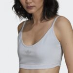 ⁦حمالة صدر بلوزة بنمط صدرية توب بطباعة شعار الماركة من اديداس للنساء لون سكني Adidas 2000 LUXE BRA TOP⁩ - الصورة ⁦5⁩