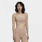 ⁦adidas 2000 Luxe Bra Top - Beige صدرية اديداس 2000 لوكس للنساء لون بيج⁩ - الصورة ⁦8⁩