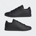 ⁦adidas Advantage Shoes - Black- حذاء اديداس ادفانتج لون أسود⁩ - الصورة ⁦6⁩
