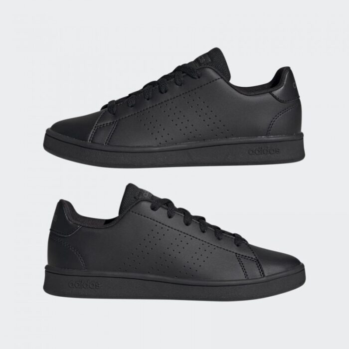 ⁦adidas Advantage Shoes - Black- حذاء اديداس ادفانتج لون أسود⁩ - الصورة ⁦6⁩