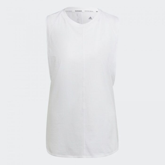10304392_67db0e2ecdbc7 adidas Women's Karlie Kloss Loose Tank Top - White- توب تانك اديداس كارلي كلوس للنساء لون أبيض - الصورة 1