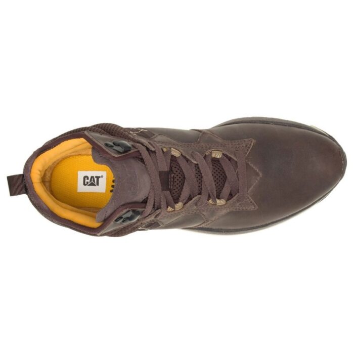 ⁦Caterpillar Men's Cityrogue Mid Trainers Shoes -حذاء كاتلربيلر سيتي روجي ميد للرجال لون بني⁩ - الصورة ⁦4⁩