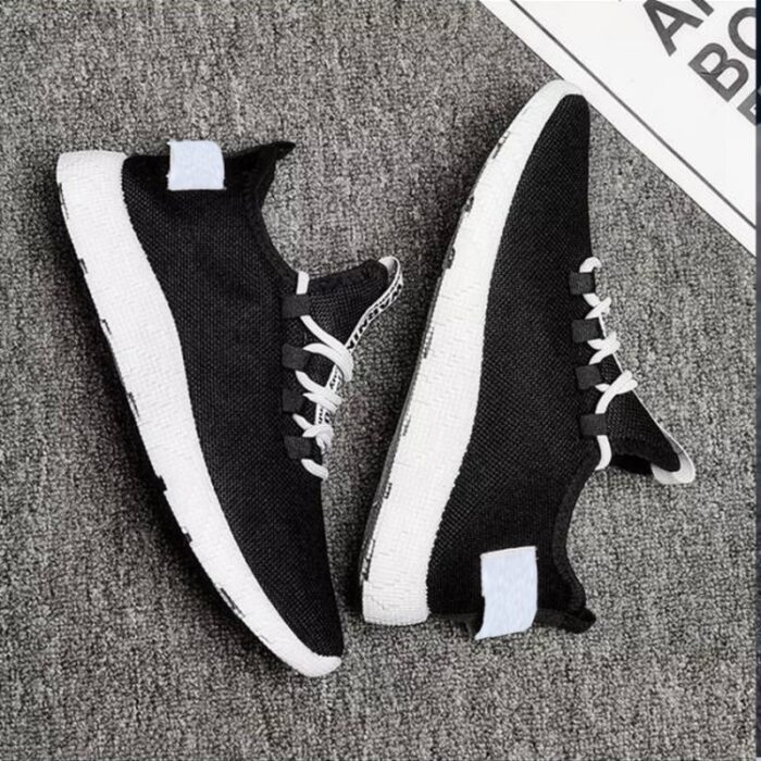 ⁦حذاء سبورت شبابي لون أسود⁩ - الصورة ⁦2⁩