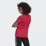 ⁦adidas Womens' Trefoil Tee - Pink- تيشيرت اديداس تريفول للنساء لون زهري⁩ - الصورة ⁦5⁩