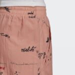 ⁦adidas Womens' R.Y.V. Track Pants - Pink- بنطلون اديداس ار واي في تراك للنساء لون زهري⁩ - الصورة ⁦8⁩