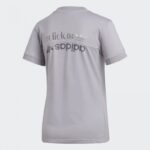 ⁦adidas Womens' Originals R.Y.V. TEE -Grey- تيشيرت اديداس للنساء لون رمادي⁩ - الصورة ⁦2⁩