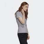 ⁦adidas Womens' Originals R.Y.V. TEE -Grey- تيشيرت اديداس للنساء لون رمادي⁩ - الصورة ⁦6⁩
