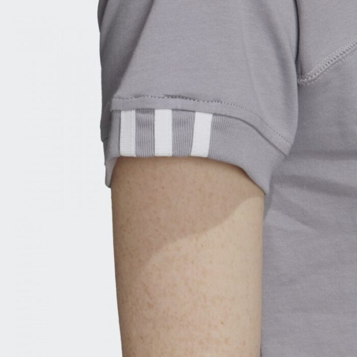 ⁦adidas Womens' Originals R.Y.V. TEE -Grey- تيشيرت اديداس للنساء لون رمادي⁩ - الصورة ⁦8⁩