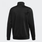⁦adidas Long Sleeve Zip Up Chile 20 Black⁩ - الصورة ⁦2⁩