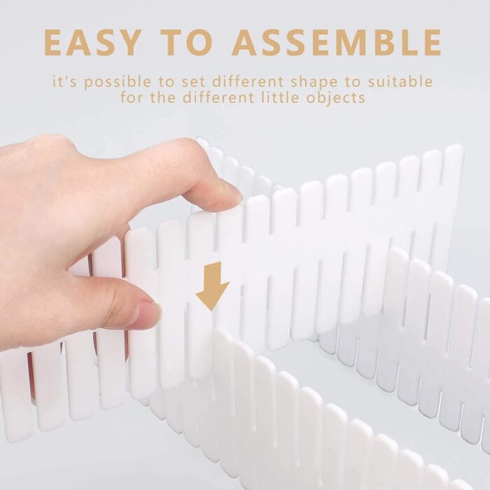 ⁦مُنظم ومقسم جوارير 4 قطع قابل للتعديل⁩ - الصورة ⁦15⁩