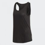 adidas Womens' Karlie Kloss Long Tank Top - Black- توب تانك اديداس كيرلي كلوز للنساء لون أسود