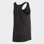 ⁦adidas Womens' Karlie Kloss Long Tank Top - Black- توب تانك اديداس كيرلي كلوز للنساء لون أسود⁩ - الصورة ⁦2⁩