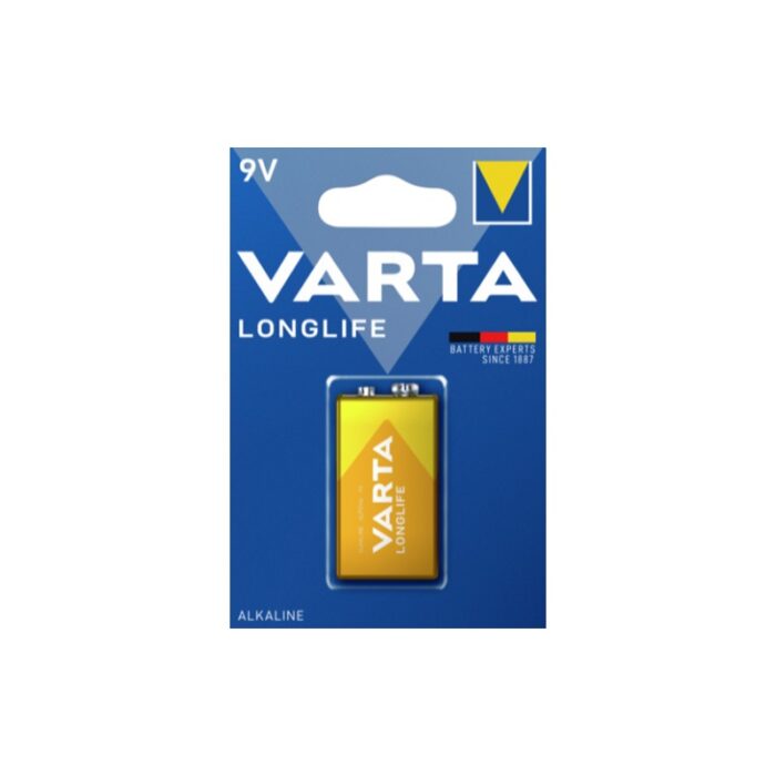 10306434_67db11a0503a8 بطاريات فارتا لونغ لايف 9V Varta Batteries Longlife 9V - الصورة 1