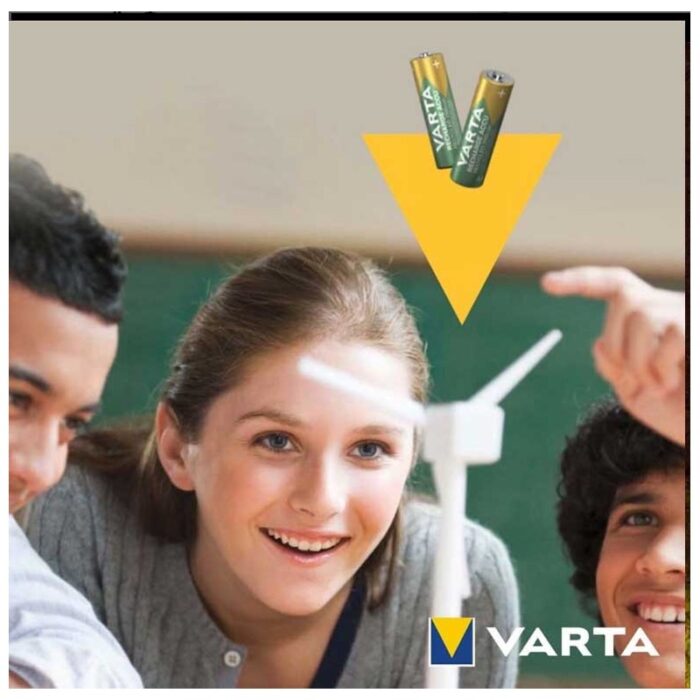 ⁦بطاريات فارتا قابلة للشحن AAA4 AAA4 R2U Rechargable Batteries⁩ - الصورة ⁦5⁩