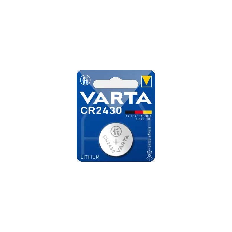 ⁦بطاريات فارتا ليثيوم CR 2430 Varta Lithium Batteries CR 2430⁩ - الصورة ⁦1⁩