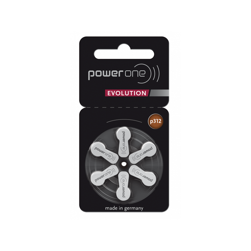 ⁦بطاريات باور وان ايفوليوشن 312 (60 بطارية)⁩ - الصورة ⁦1⁩