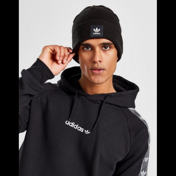 ⁦adidas Adicolor Cuff Beanie - Black⁩ - الصورة ⁦4⁩