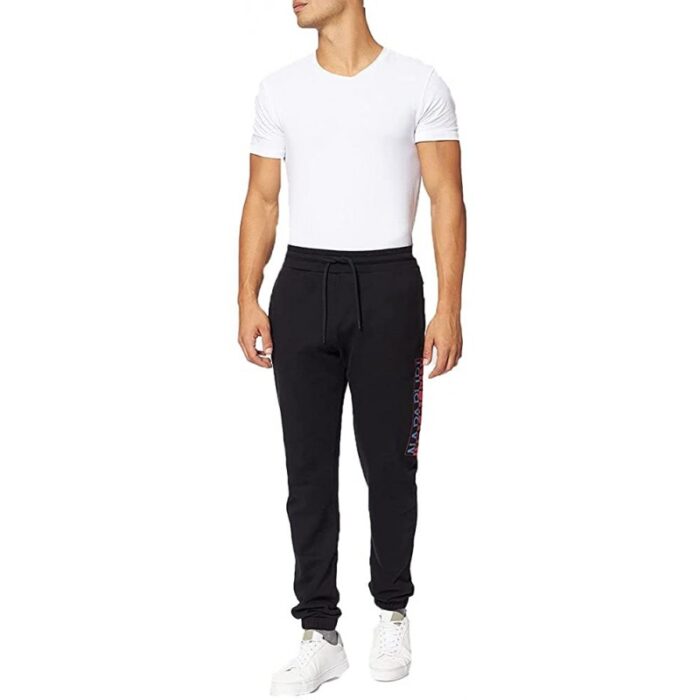 ⁦napapijri Pant Meris بنطلون شبابي رياضي لون أسود⁩ - الصورة ⁦2⁩