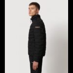 napapijri Puffer Jacket Alvarسترة نابابيري للرجال لون أسود