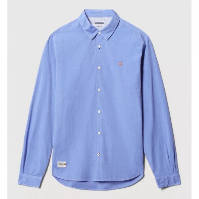 ⁦napapijri Long Sleeve Shirt Ganesh⁩ - الصورة ⁦2⁩