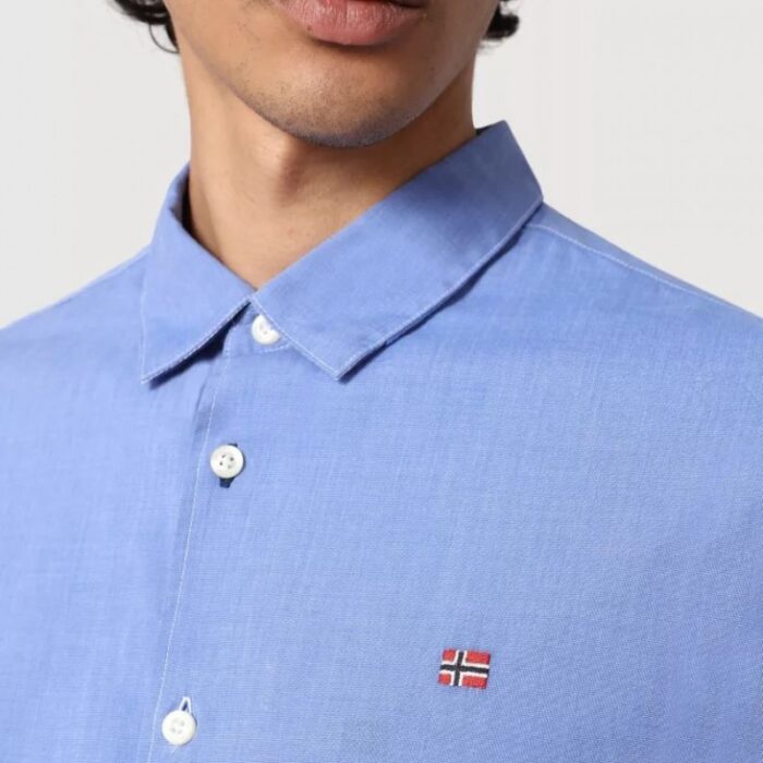 ⁦napapijri Long Sleeve Shirt Ganesh⁩ - الصورة ⁦5⁩