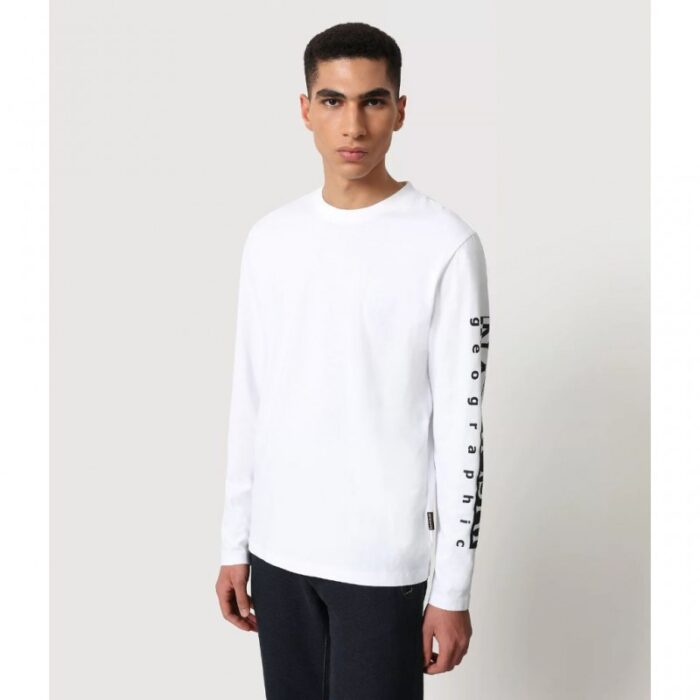 ⁦napapijri Long Sleeve T-Shirt Sadas⁩ - الصورة ⁦5⁩