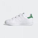 ⁦حذاء الأطفال ستان سميث سي اف من أديداس لون أبيض للجنسين ADIDAS STAN SMITH CF SHOES⁩ - الصورة ⁦6⁩