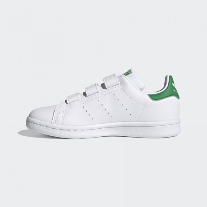 ⁦حذاء الأطفال ستان سميث سي اف من أديداس لون أبيض للجنسين ADIDAS STAN SMITH CF SHOES⁩ - الصورة ⁦6⁩