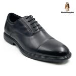 ⁦Hush Puppeis Men's Elegant Comfort Shoes - حذاء هاش بابيز اليجانت كمفورت للرجال لون أسود⁩ - الصورة ⁦4⁩