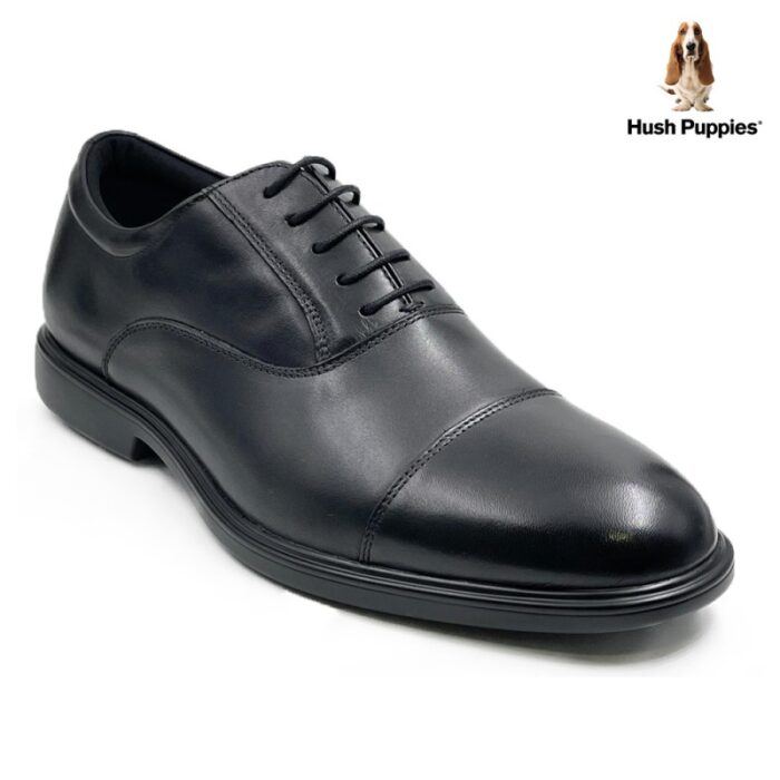 ⁦Hush Puppeis Men's Elegant Comfort Shoes - حذاء هاش بابيز اليجانت كمفورت للرجال لون أسود⁩ - الصورة ⁦4⁩