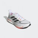 ⁦adidas Supernova+ Shoes-  حذاء اديداس سوبر نوفا بلس للرجال لون أبيض ورمادي⁩ - الصورة ⁦5⁩