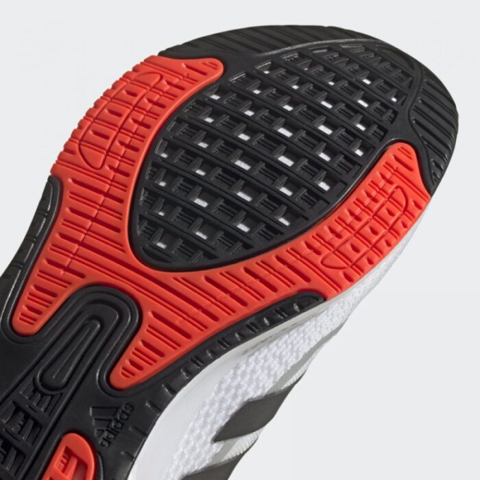 ⁦adidas Supernova+ Shoes-  حذاء اديداس سوبر نوفا بلس للرجال لون أبيض ورمادي⁩ - الصورة ⁦12⁩