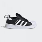 حذاء الأطفال سوبر ستار 360 سي من أديداس لون أسود للجنسين ADIDAS SUPERSTAR 360 C SHOES