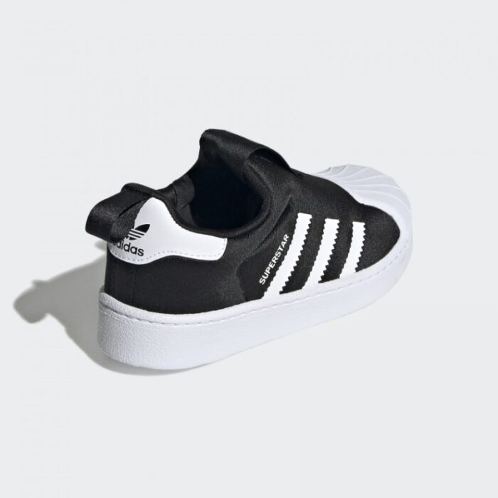 ⁦حذاء الأطفال سوبر ستار 360 سي من أديداس لون أسود للجنسين ADIDAS SUPERSTAR 360 C SHOES⁩ - الصورة ⁦5⁩