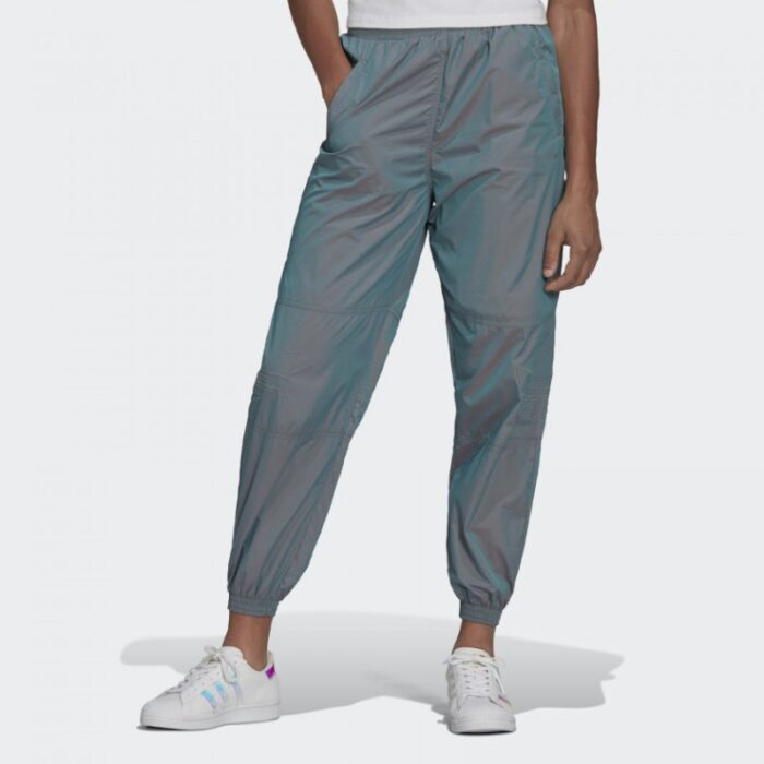 ⁦adidas Womens' Adicolor Shattered Trefoil Track Pants- بنطلون اديداس ادي كلر شاترد للنساء⁩ - الصورة ⁦2⁩