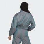 ⁦adidas Womens' Adicolor Iridescent Track Jacket - Multicolor- جاكيت اديداس ادي كلر للنساء⁩ - الصورة ⁦4⁩