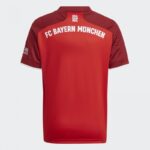⁦adidas FC Bayern Home Jersey - Red- تيشيرت اديداس بايرن ميونيخ الرسمي  للجنسين لون أحمر⁩ - الصورة ⁦2⁩