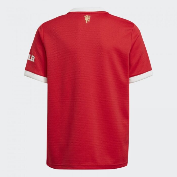 ⁦adidas Manchester United 21/22 Home Jersey - Red- تيشيرت اديداس مانشستر يونيتد للجنسين لون أحمر⁩ - الصورة ⁦2⁩